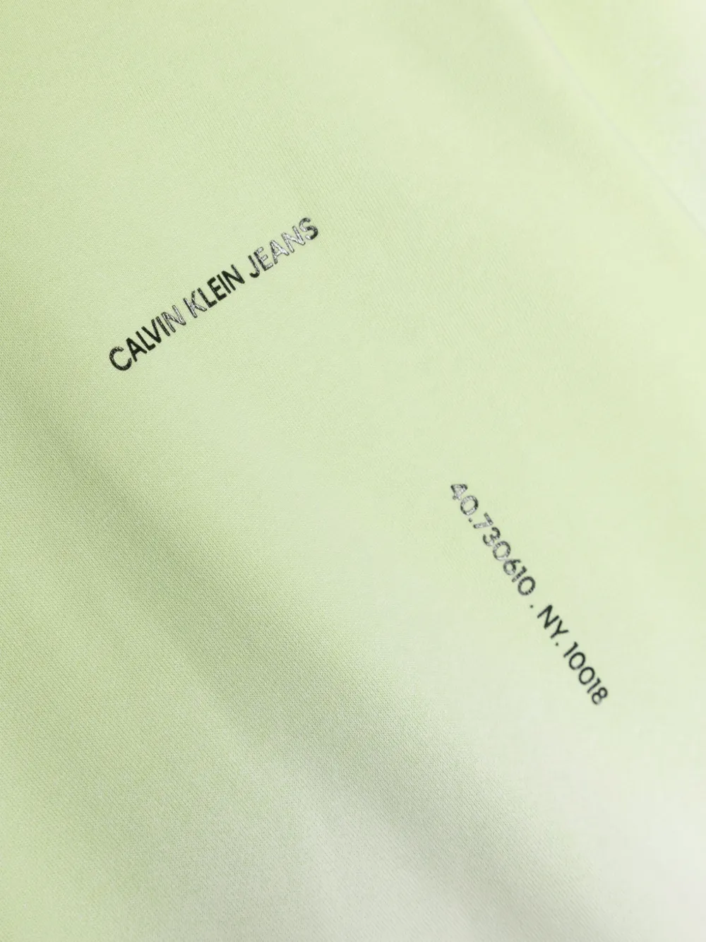 Calvin Klein Kids Hoodie met logoprint Groen