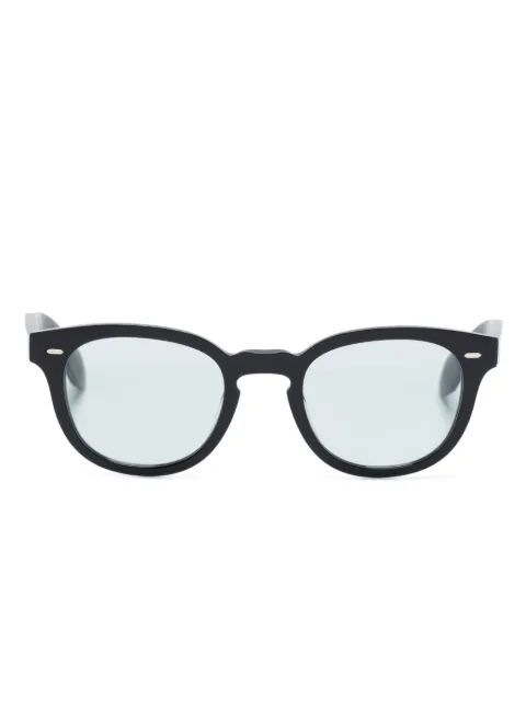 Oliver Peoples N. 01 Sonnenbrille mit Panto-Gestell