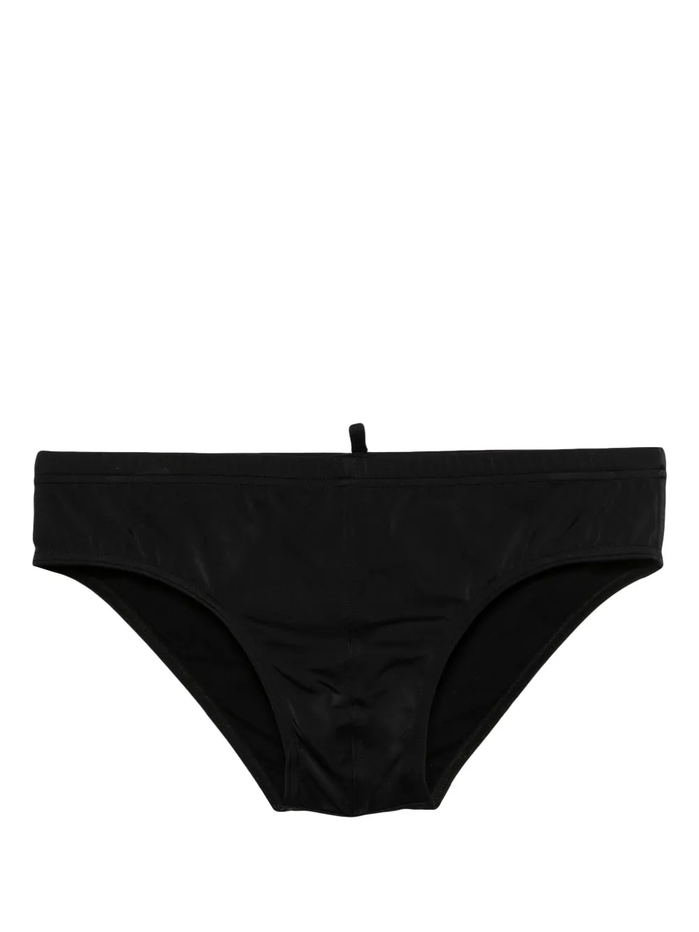 dsquared2 slip de bain à logo imprimé - noir