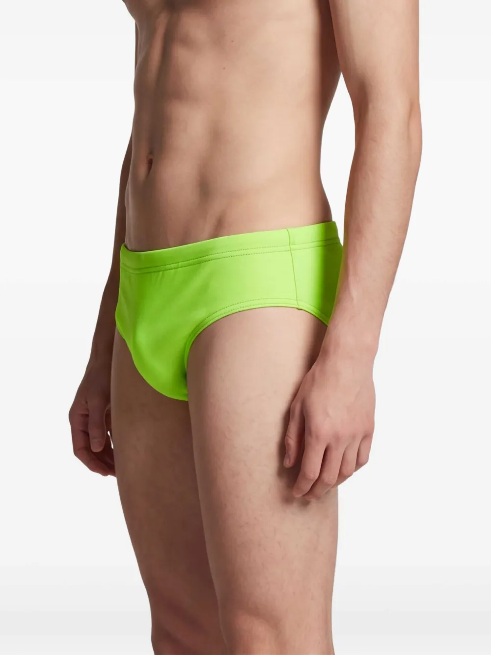 DSQUARED2 Zwembroek met print en elastische tailleband Groen