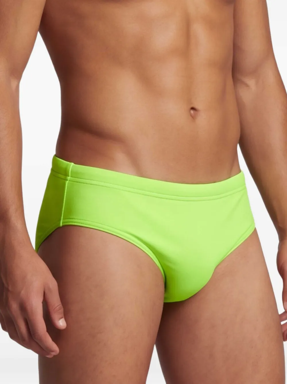 DSQUARED2 Zwembroek met print en elastische tailleband Groen