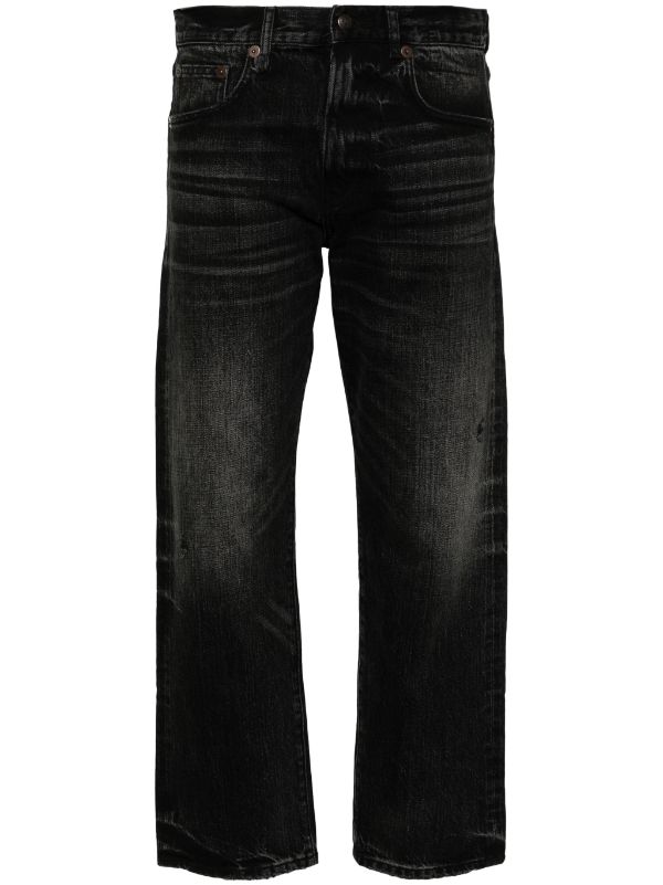 R13 high rise Cropped Jeans Farfetch