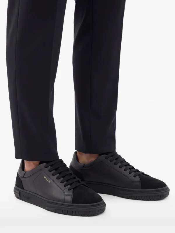 Axel Arigato Atlas Leather Sneakers | Black | FARFETCH ZA