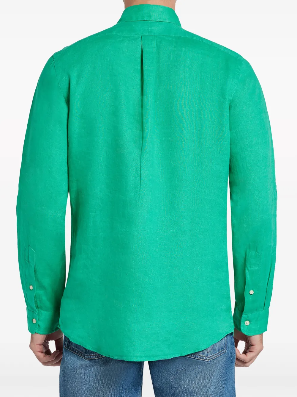 Polo Ralph Lauren Linnen overhemd Groen
