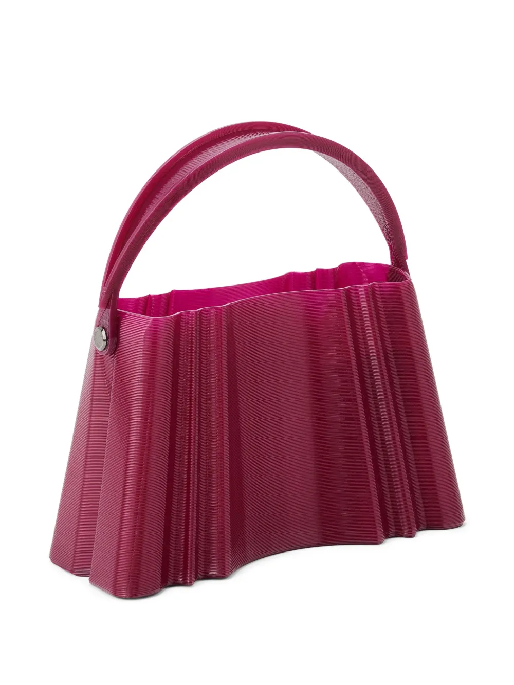 Touchless Micro Silk Clutch Bag In ピンク