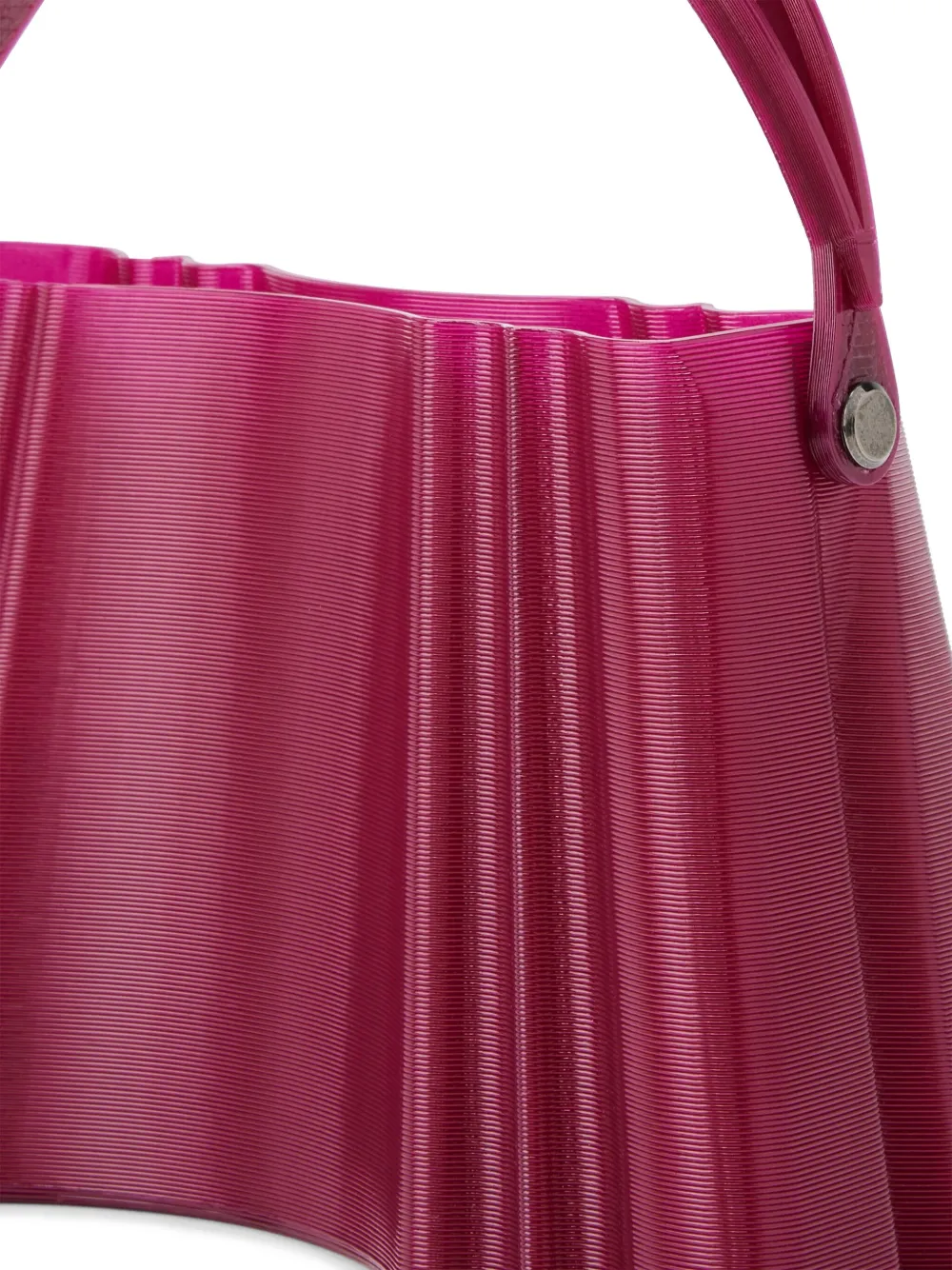 Touchless Micro Silk Clutch Bag In ピンク