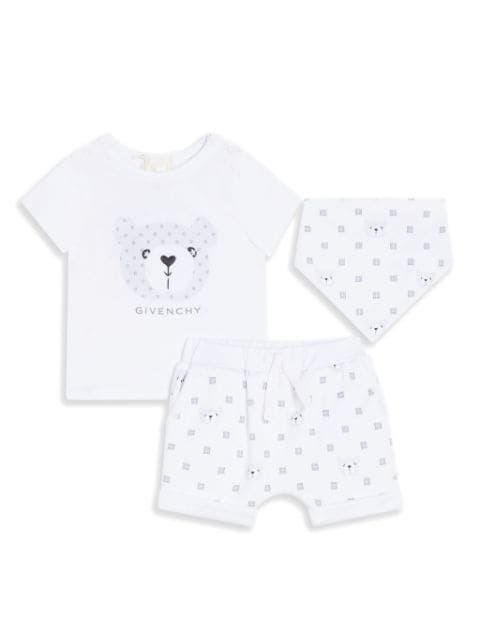 Givenchy Kids logo-print T-shirt and shorts set