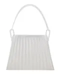 TOUCHLESS Pleated 3D-printed shoulder bag - Neutrals