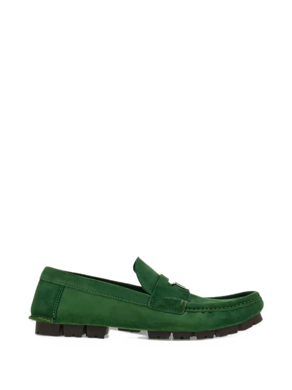 Ferragamo Mocassini con dettaglio - Verde