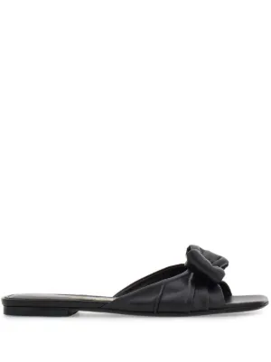 Ferragamo ヴァラリボン サンダル | ブラック | FARFETCH JP