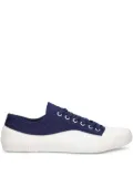 A.P.C. Iggy canvas lace-up sneakers - Blue