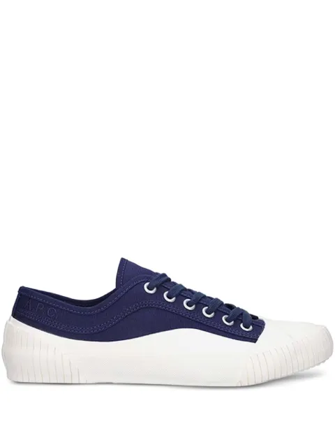 A.P.C. Iggy canvas lace-up sneakers