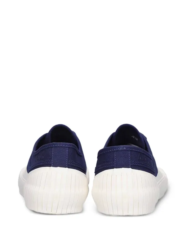 【関税込み】A.P.C. ネイビー Iggy Basse スニーカー A.P.C. Iggy Canvas lace-up Sneakers | Blue | FARFETCH ID