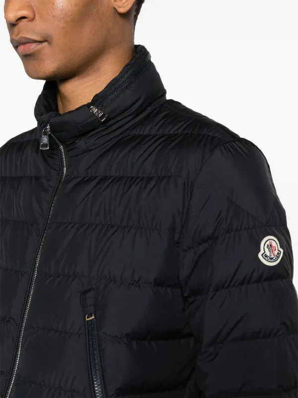 Moncler Alfit Hooded Down Jacket Blue FARFETCH HK