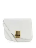 Ferragamo small Fiamma cross body bag - White/Sky blue/Cement