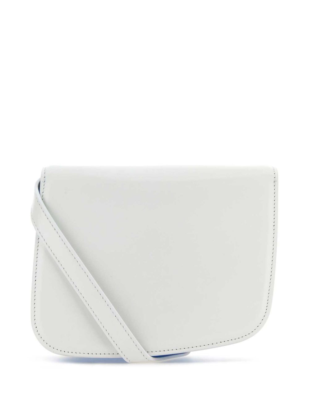 Ferragamo Fiamma crossbody bag (S) - White/Sky blue/Cement