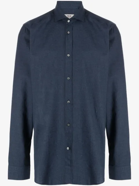 Corneliani long-sleeve cotton shirt