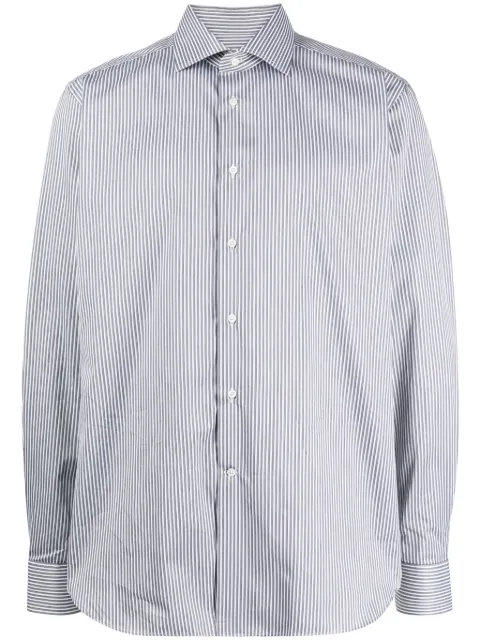 Corneliani striped cotton shirt