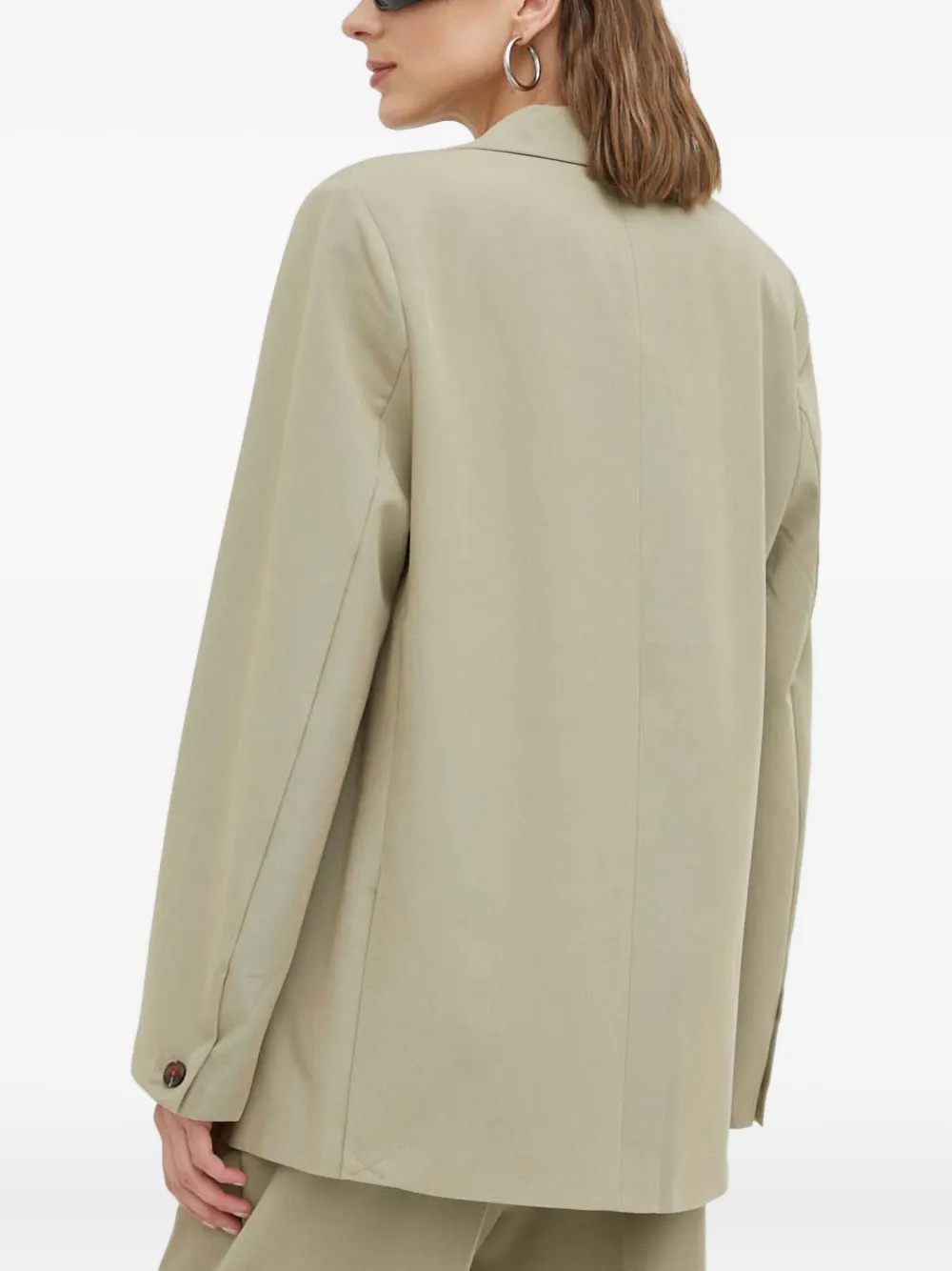 Samsoe & Samsoe Ramona Buttoned Blazer In Multi