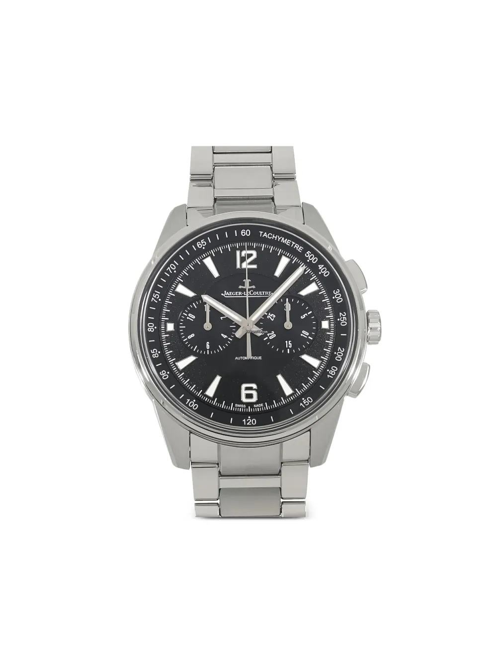 Jaeger-LeCoultre ステンレススチール 42mm 腕時計 - ブラック Jaeger-LeCoultre ステンレススチール 42mm 腕時計 - ブラック