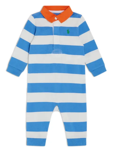 POLO RALPH LAUREN KIDS Polo Pony-embroidered babygrow