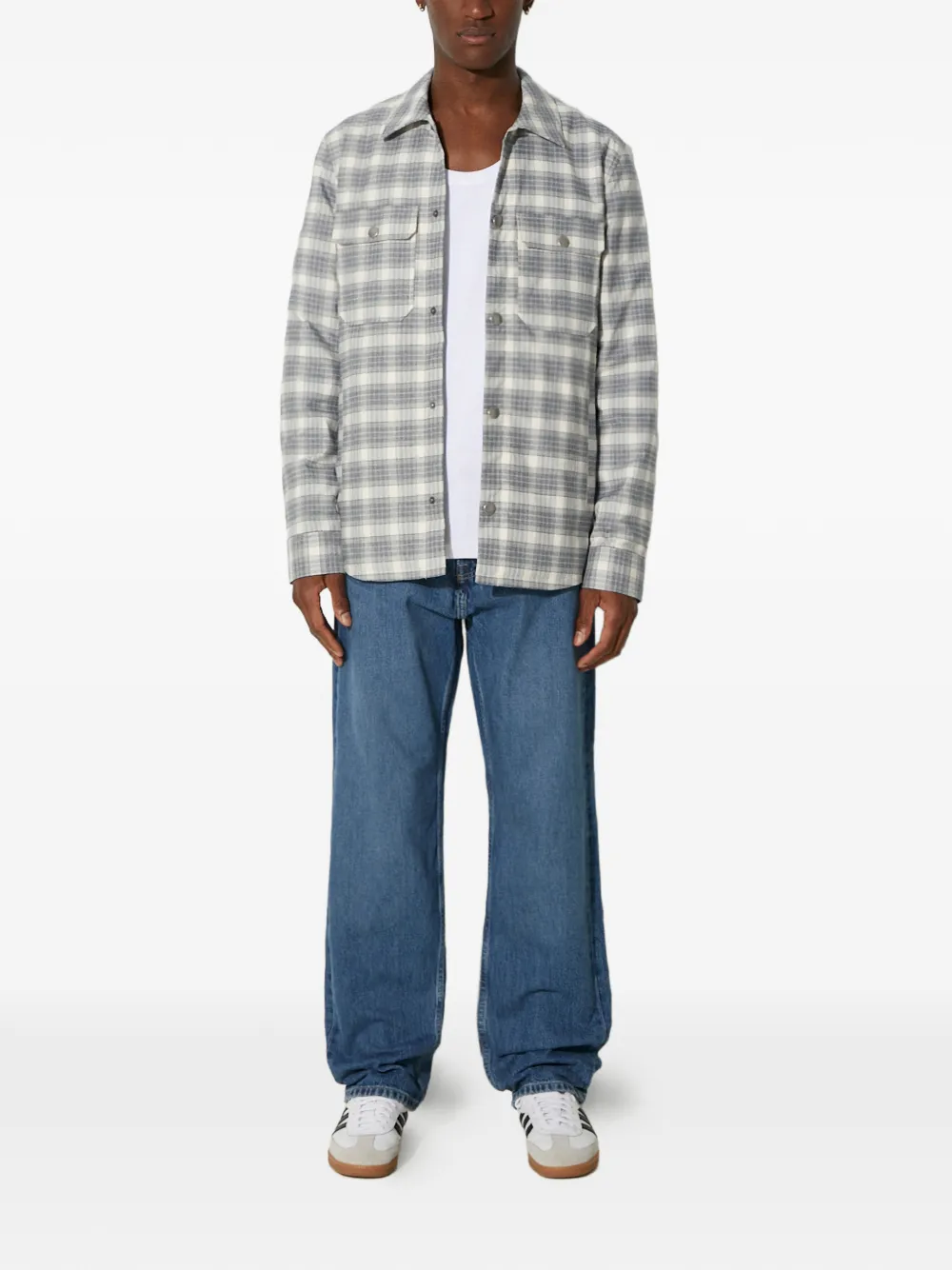 A.P.C. check-pattern pocket shirt | Image 2