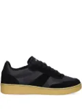 A.P.C. Plain suede-panel sneakers - Black