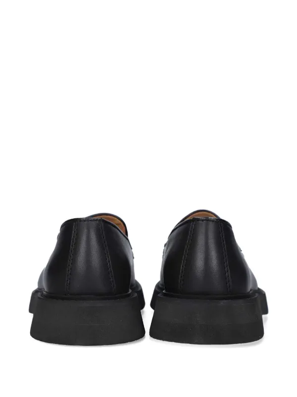 A.P.C. レザーローファー | ブラック | FARFETCH JP