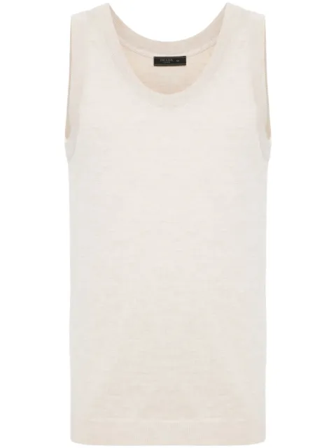 Prada knitted cashmere top