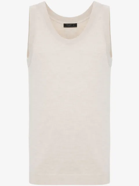 Prada knitted cashmere top