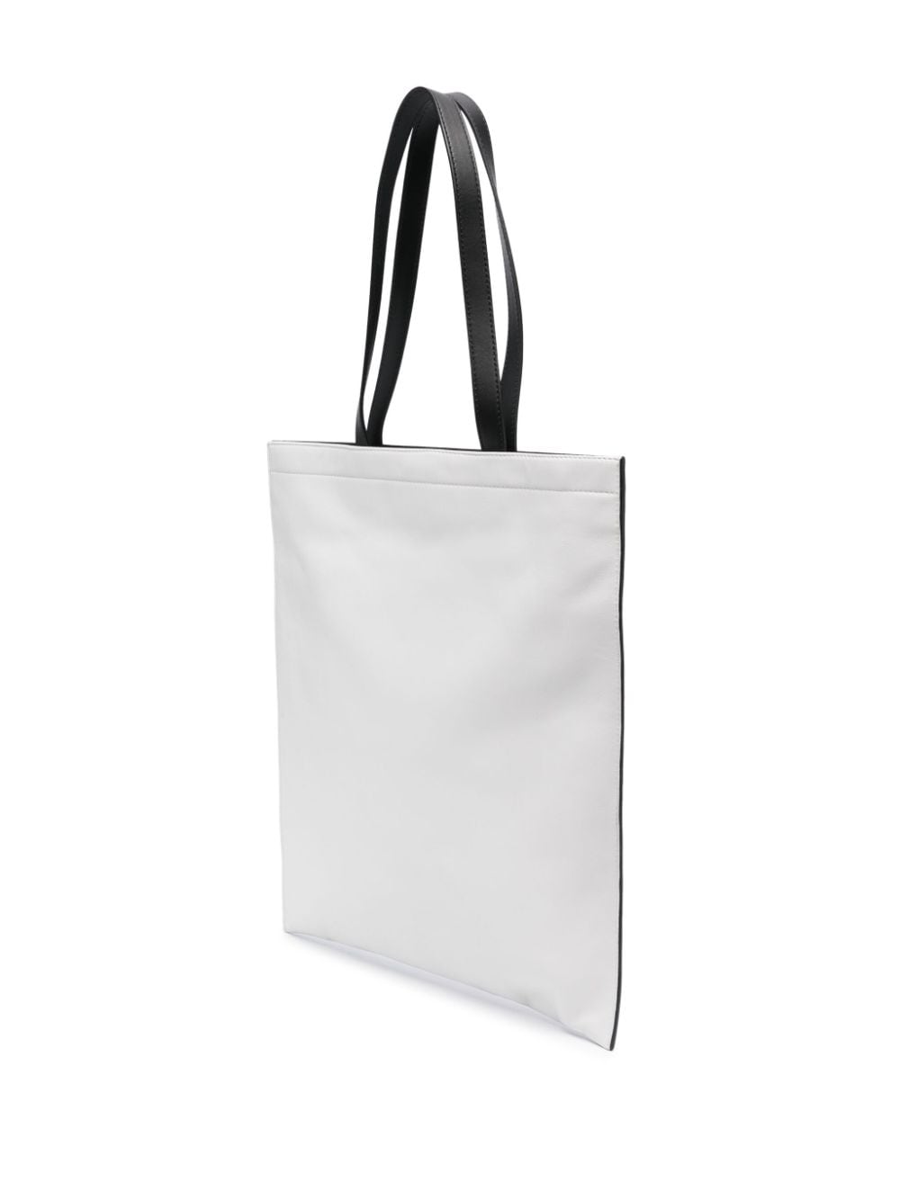 Shop Moschino Logo-print Shoulder Bag In 白色