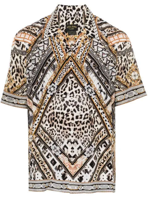 Camilla camisa con estampado Mosaic-Muse