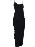 Jacquemus La Robe Saudade Longue dress - Blue