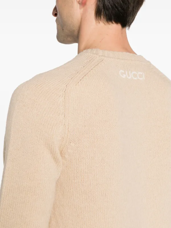 Gucci tan sweater best sale