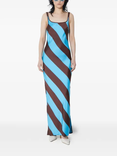 SAMSOE SAMSOE striped split dress