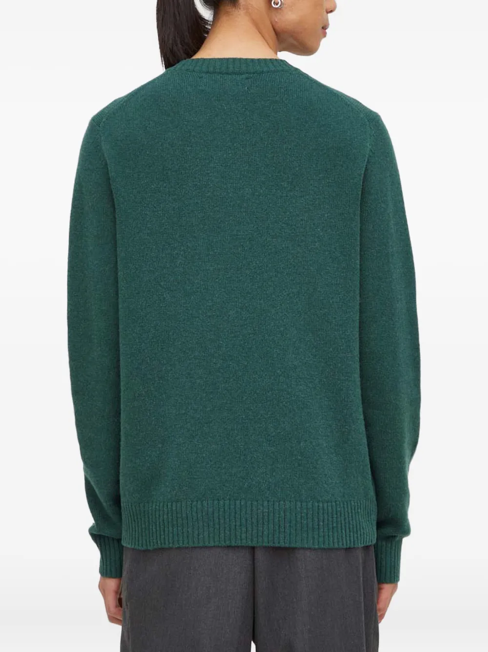 Samsoe & Samsoe Ribbed Crew-neck Sweater In Multi