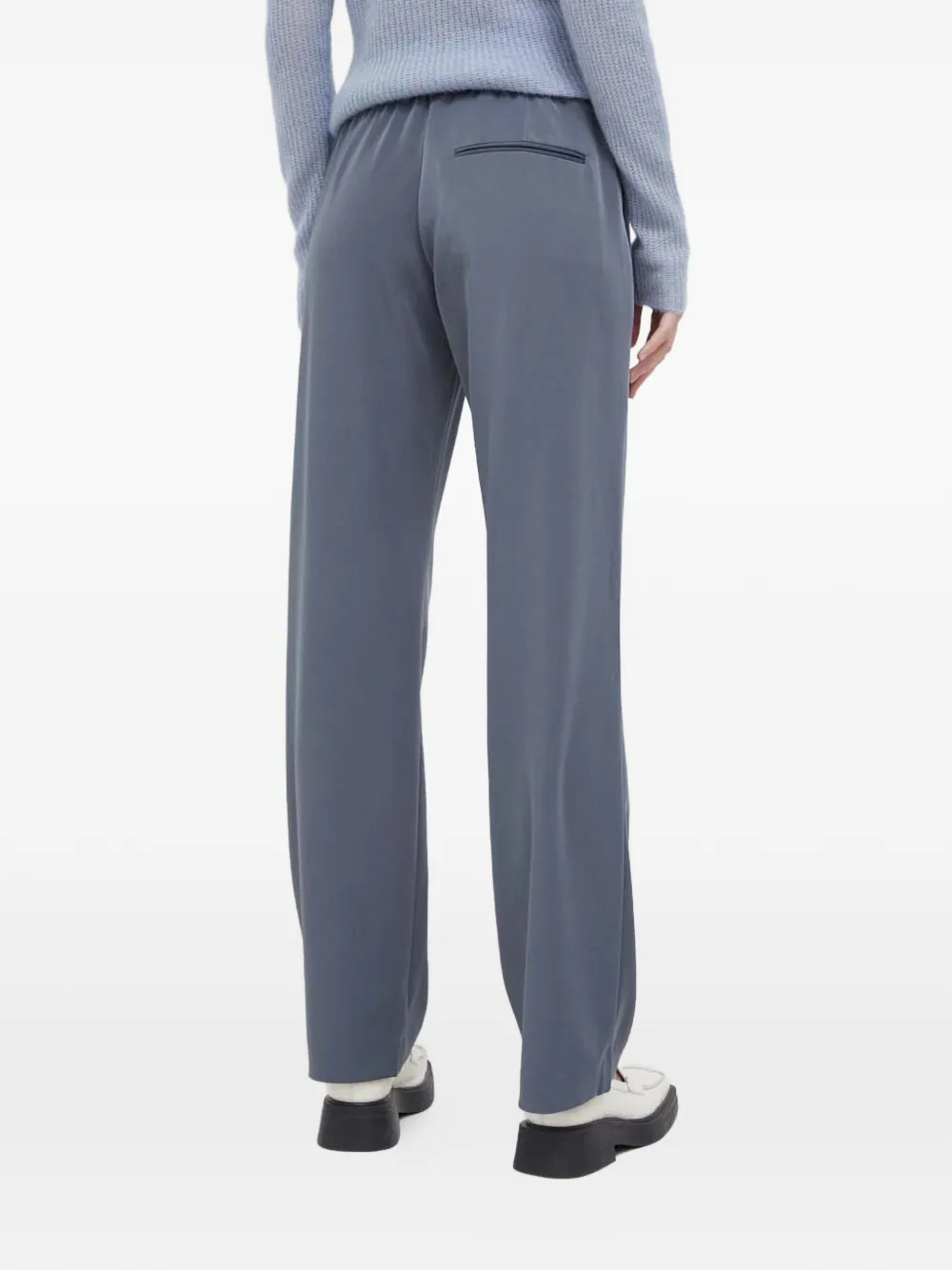  Samsoe Samsoe Elasticated-waistband Trousers - Grey 