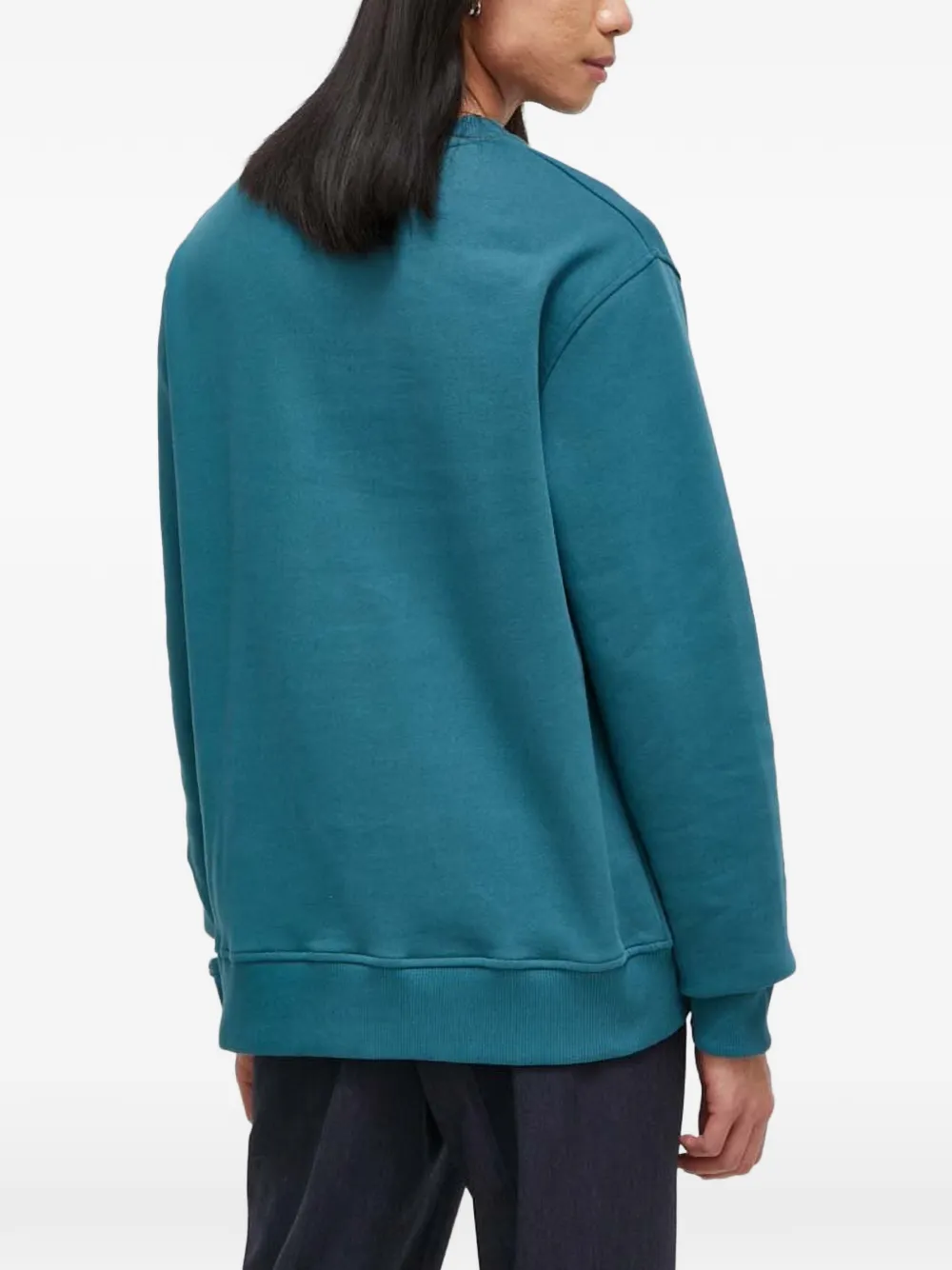  Samsoe Samsoe Logo-detail Sweatshirt - Blue 