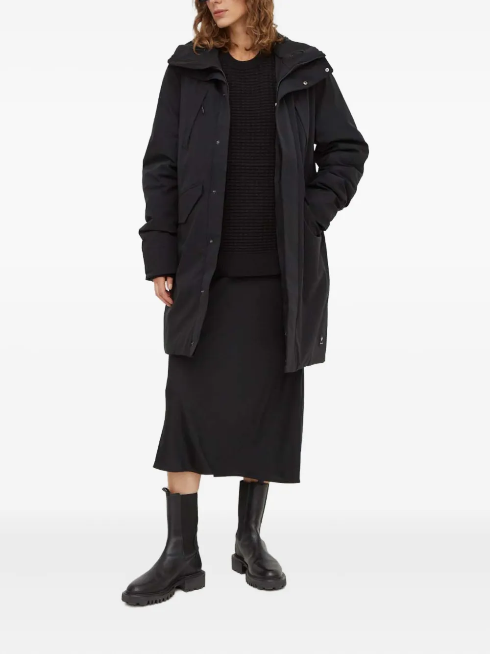 SAMSOE SAMSOE waffle-textured sweater | Knitted Sweaters | Image 2