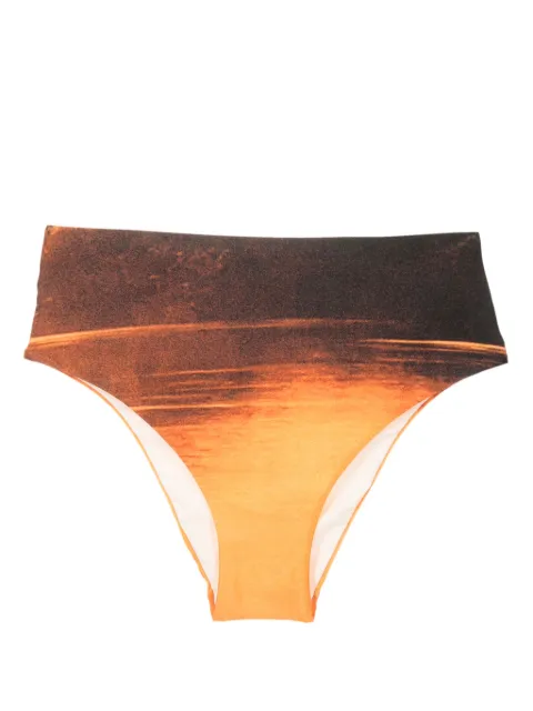 Lenny Niemeyer graphic-print bikini bottoms