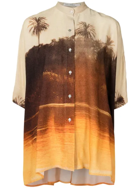Lenny Niemeyer graphic-print shirt