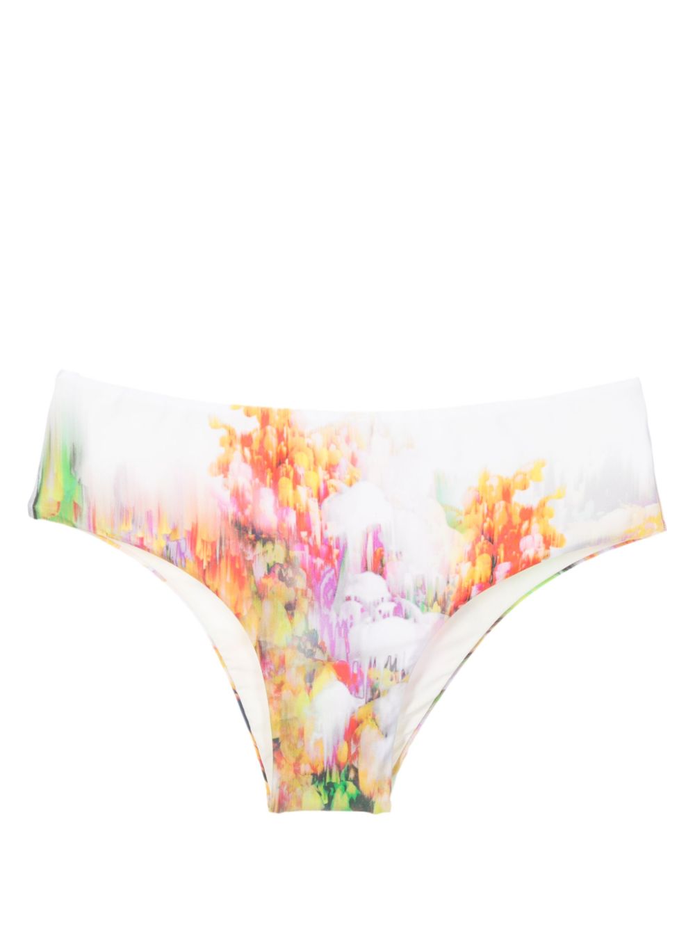 Lenny Niemeyer Bikinislip met print Beige