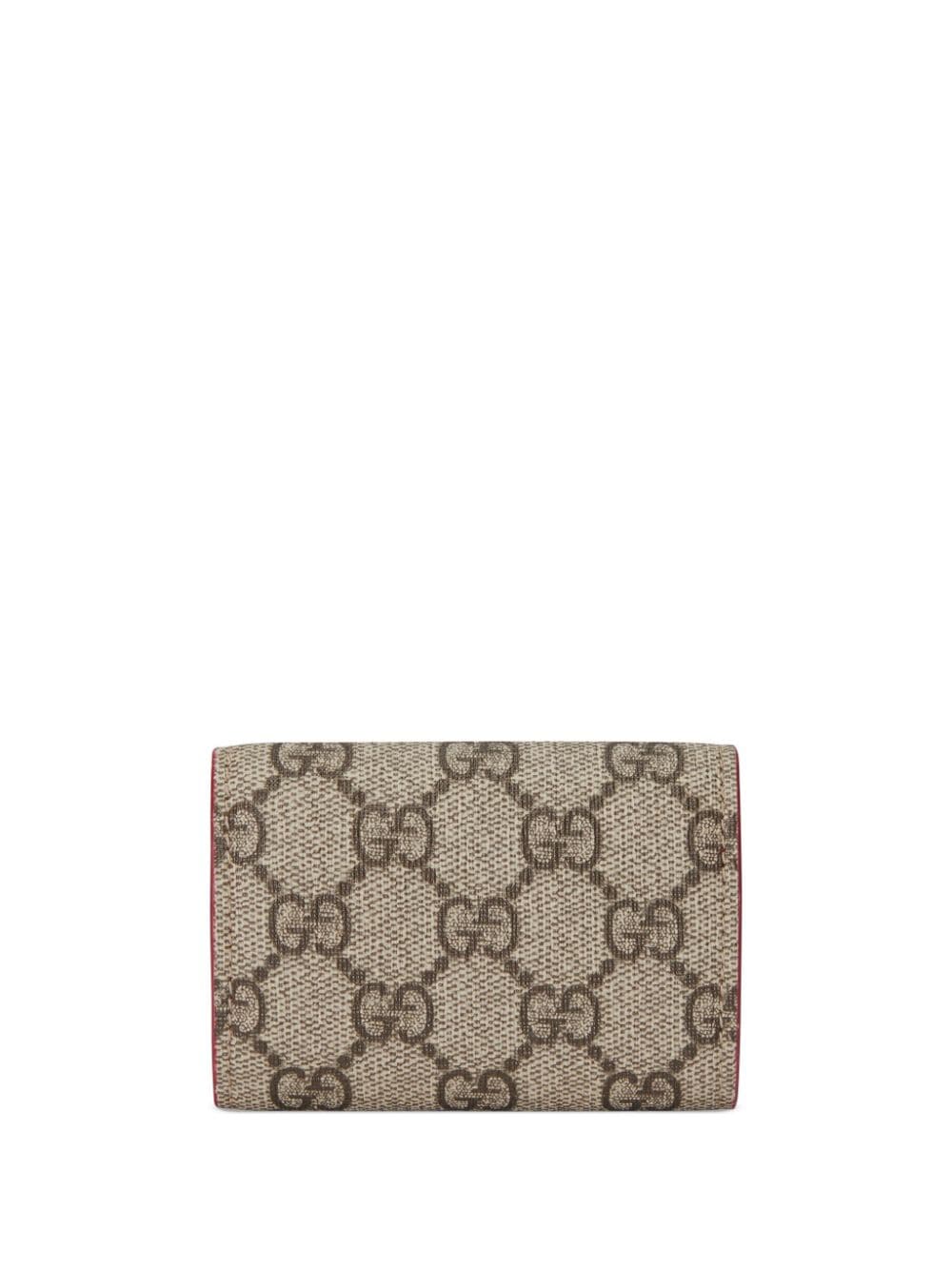 Gucci Kleine GG canvas portemonnee Beige