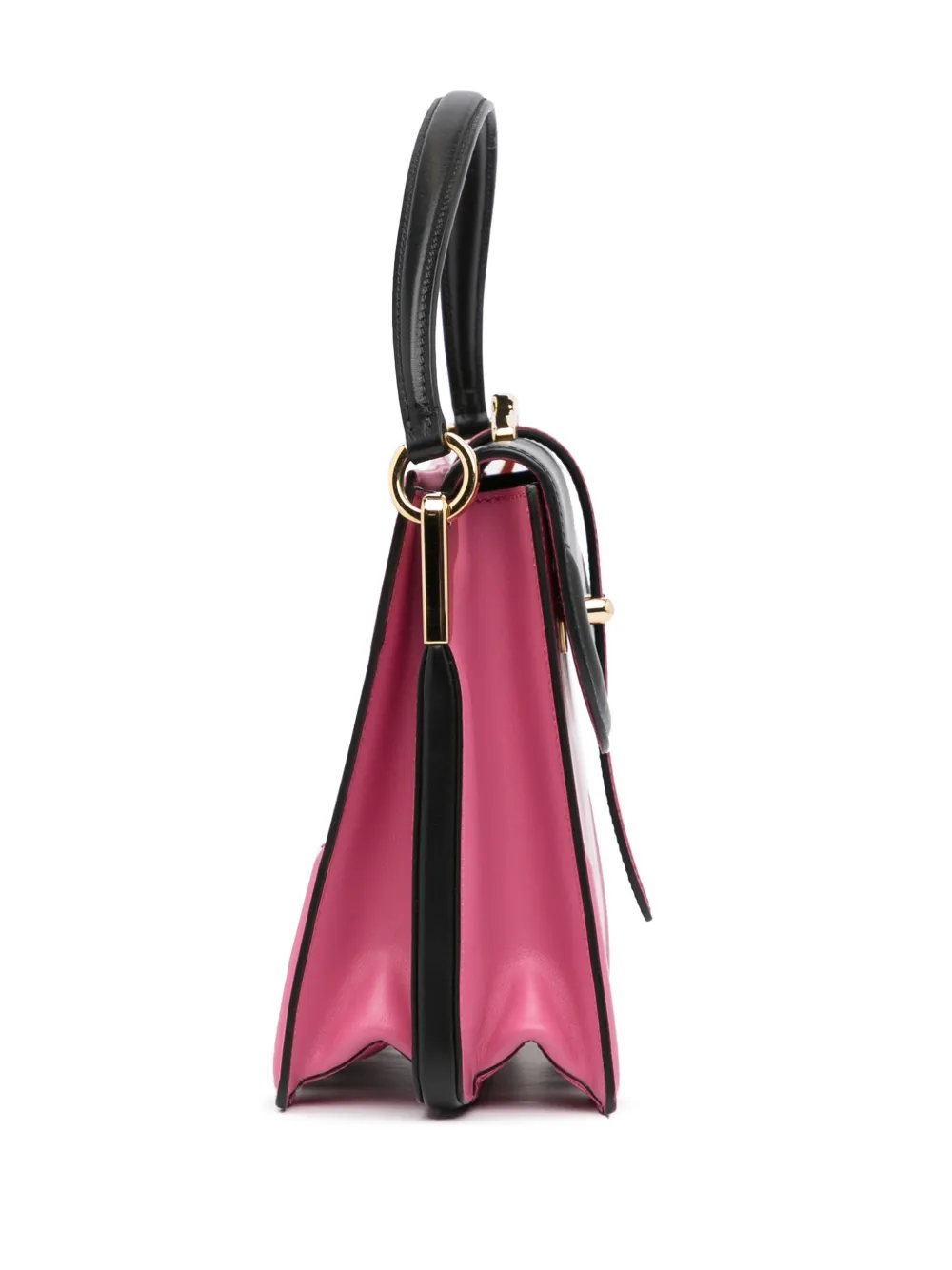 Pre-owned Prada 2000-2023 Belle Two-way Handbag In Pink