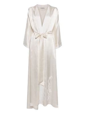 Carine Gilson, Aurelia printed silk-satin robe, NET-A-PORTER.COM