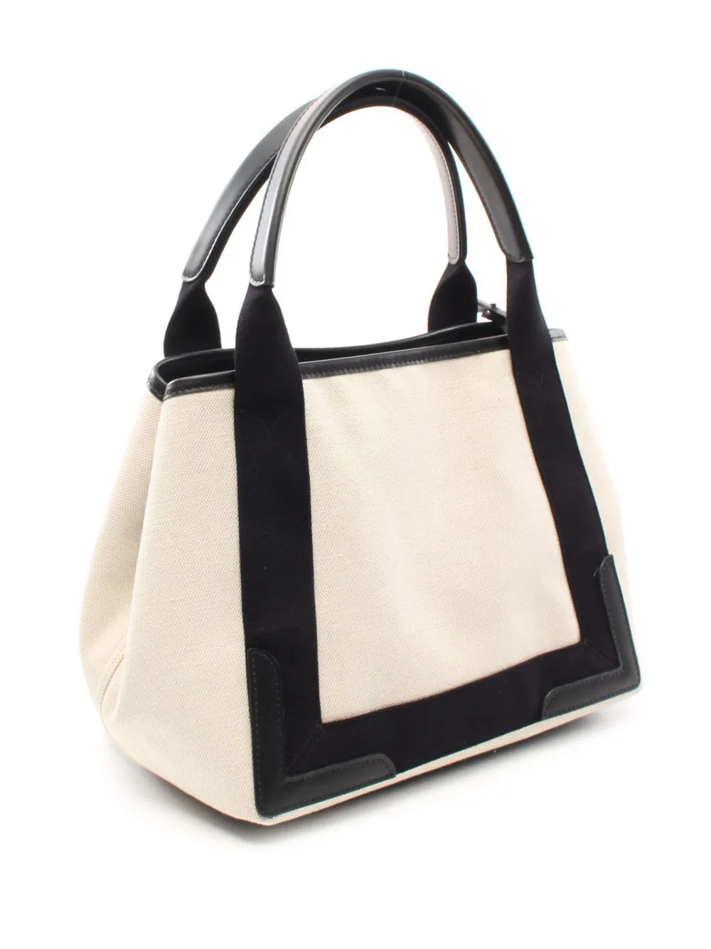 Balenciaga Pre-Owned 2010s Hippopotamus canvas handtas - Wit