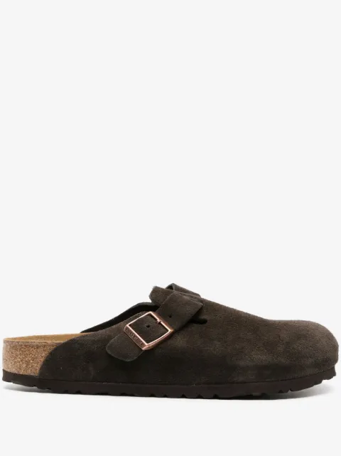 Birkenstock Boston suede clogs