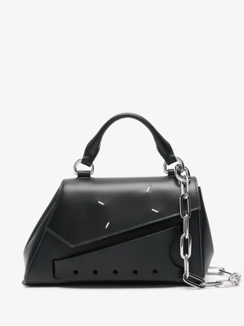 Maison Margiela Bolsa tote Snatched de couro