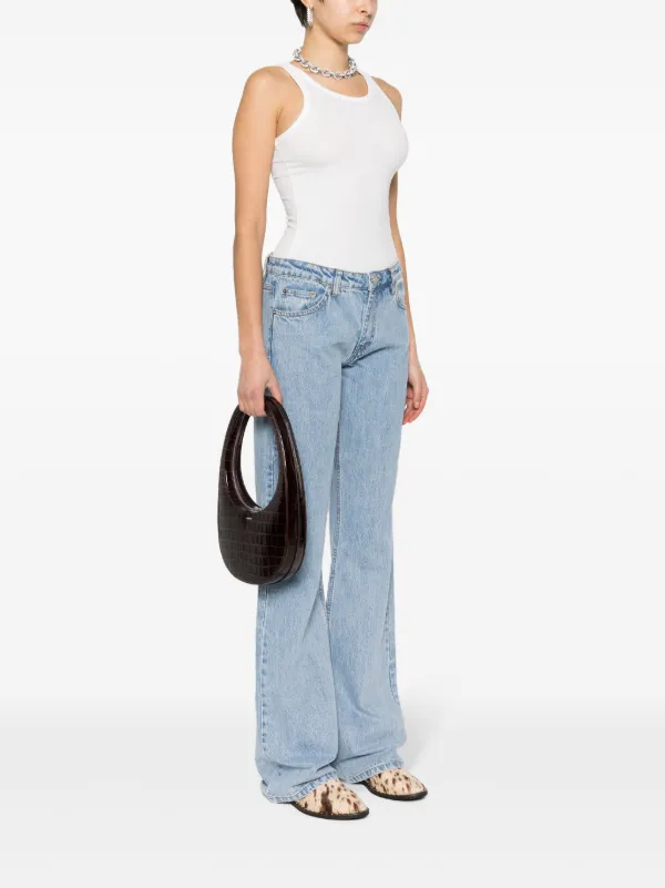 【Coperni】 Swipe croc-effectレザーショルダーバッグ COPBA04405BLACKBAGUETTESWIPE1_