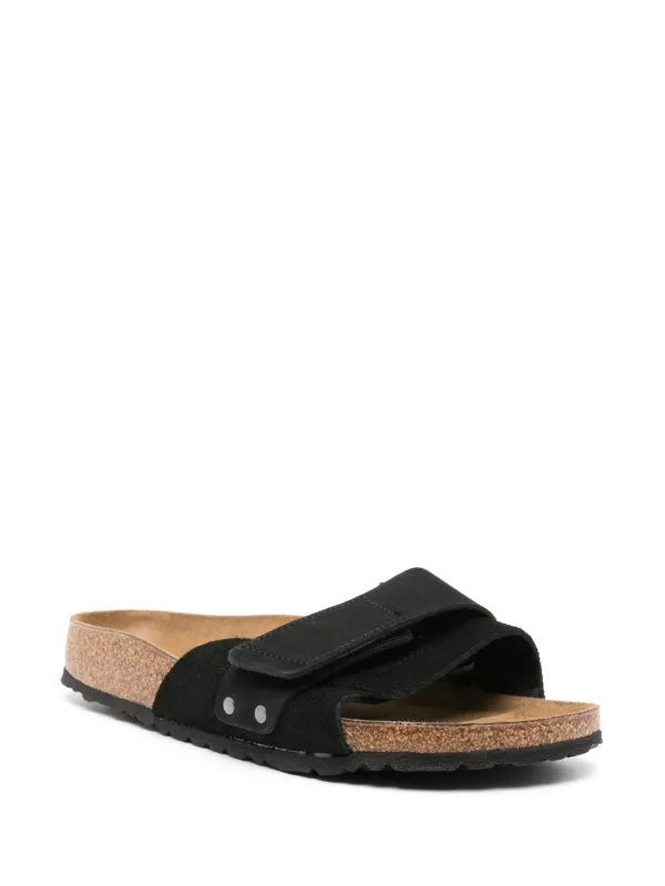 Birkenstock Oida スエードサンダル | ブラック | FARFETCH JP